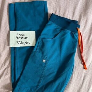 Figs Women’s Alps Blue Kade Pants in XS/T